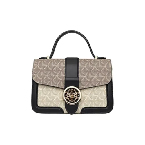 GOLDLION PVC Portable Crossbody Bag Shoulder Bag Women's Black