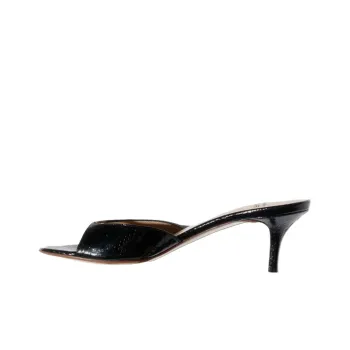 FRANCESCO RUSSO Slide Slippers 5.5cm Women's Black