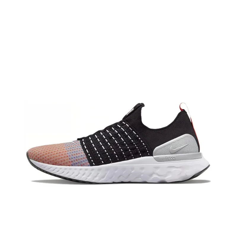 Nike React Phantom Run Flyknit 2 Black Team Orange-0