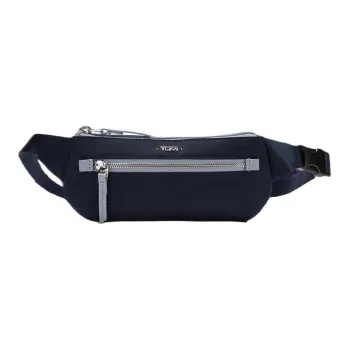 TUMI Polyamide Crossbody One Shoulder Fanny Pack Large Size Women's Indigo