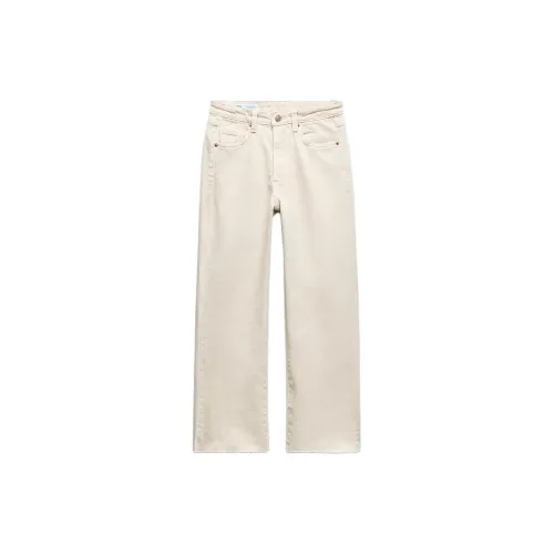 ZARA Jeans Women's White