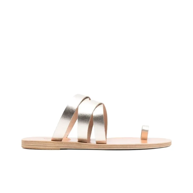 ANCIENT GREEK SANDALS Górdia Leather Flat Sandals Women's-1