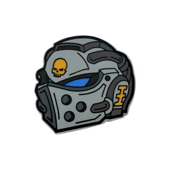 STARFORGED Hammer 40K Space Marines Imperial Armed Power Helmet Badges