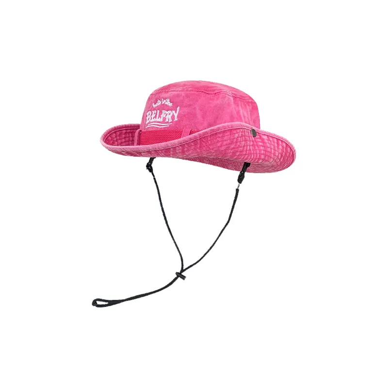 FILES Cotton Bucket Hats Unisex-1