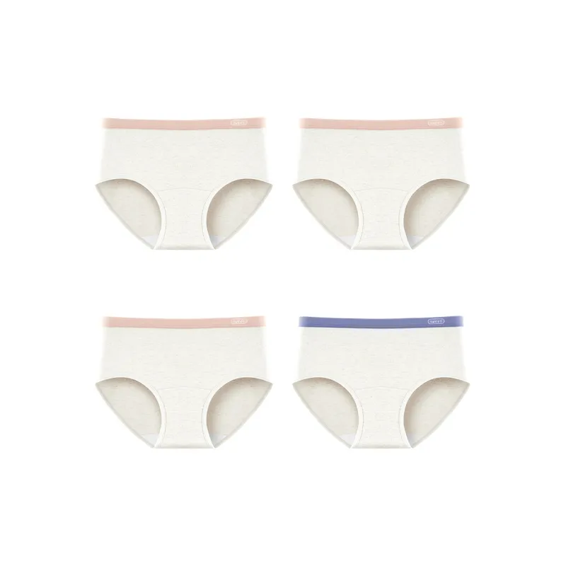 Flowers In Water Underpants Women's 4 Pack-21