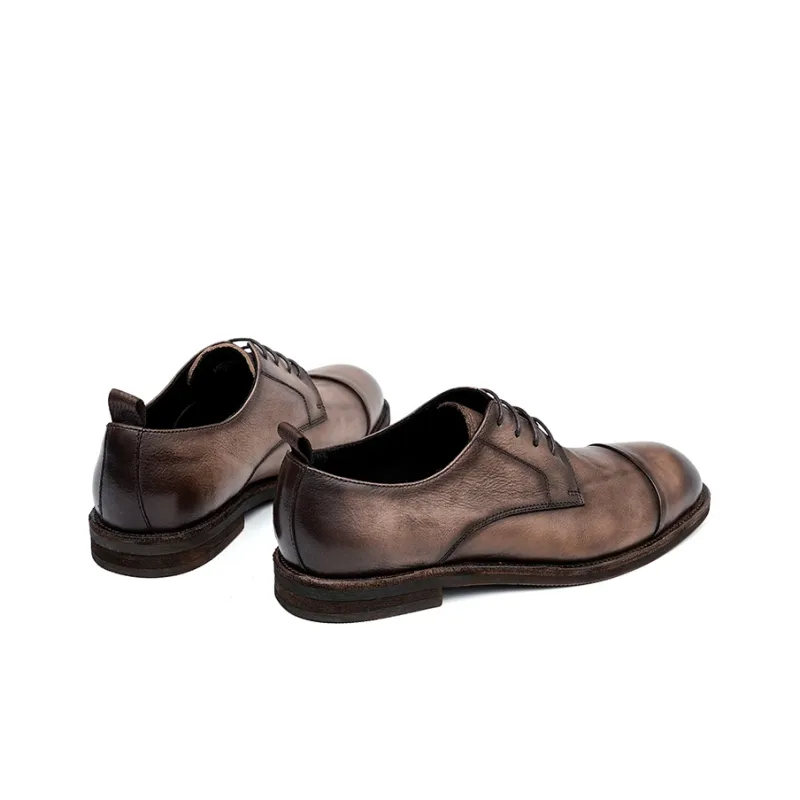 ASTON M.JAZZ Dress Shoes Men Low Top Black, Brown, Gray-13