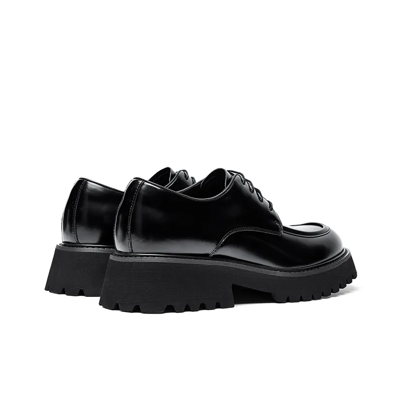 Hautton Jeans Dress Shoes Men's Black-2