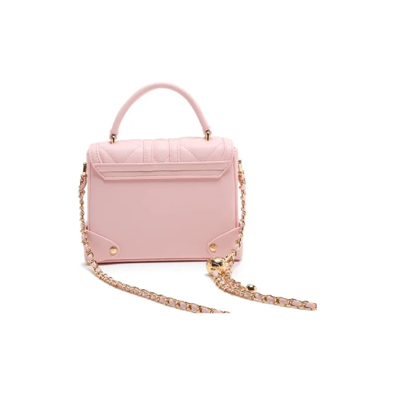 Carit&Koty Polyurethane Handbag Regular Women's Pink/White-2
