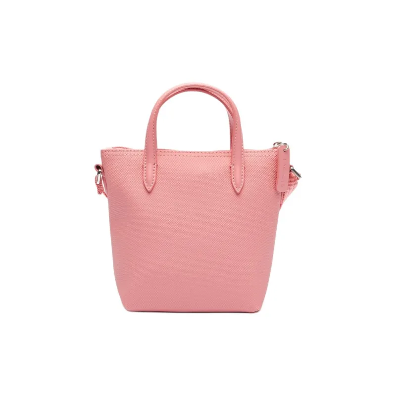 LACOSTE PVC Crossbody Bag Shoulder Bag Handbags Mini Women's Pink-2