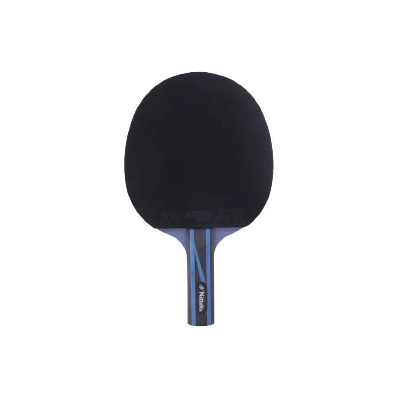 NITTAKU N802B Ping Pong Paddles Unisex All Wood With Carbon Fiber-3