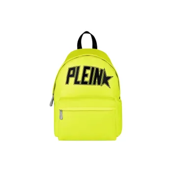 PHILIPP PLEIN Nylon Backpack Men's Neon Yellow