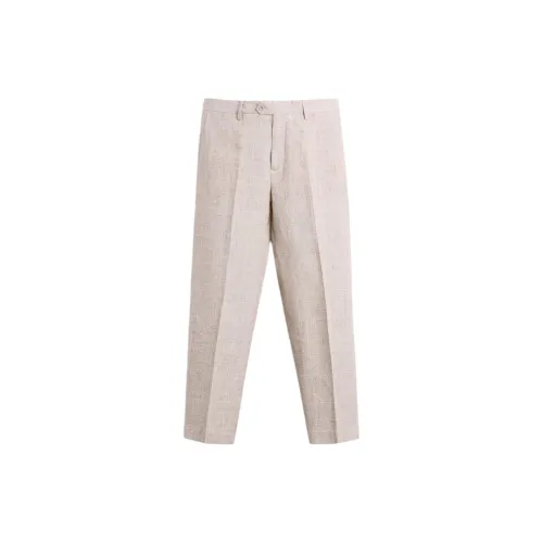 ZARA Suit Trousers Men Light Beige