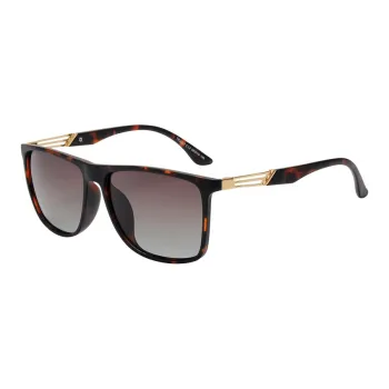 Cornstone TR/Memory Plastic Square Sunglasses Unisex