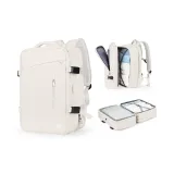 Ecru[with Wet-Dry Separation Pocket+Expandable Capacity]