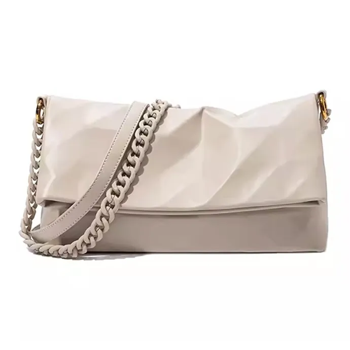 CLEVER& KETCH PU Tote Bag Shoulder Bag Regular Women's Ecru/Black/Khaki/Yellow-7