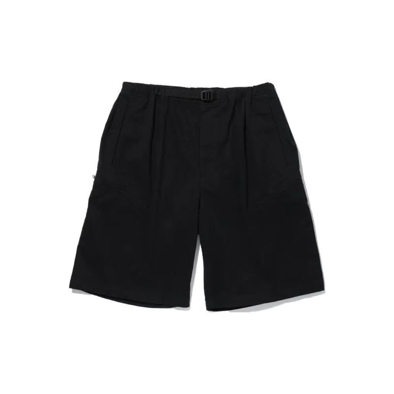 Beams Cargo Shorts Men Black-1