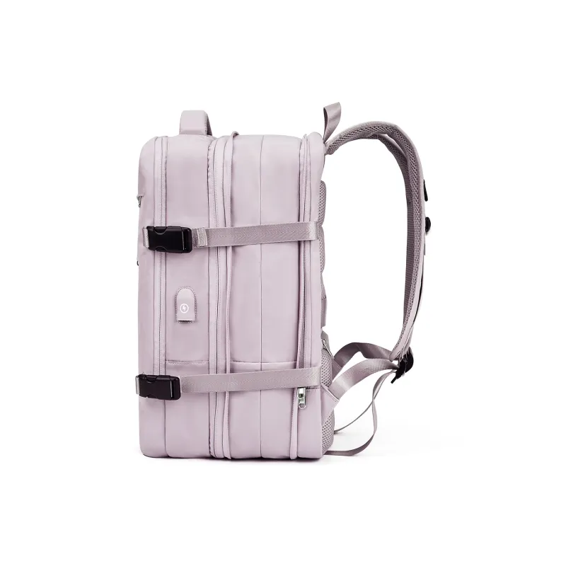 QING QI ZHE Fabric Travel Bags Backpack Regular Unisex Multicolor-76