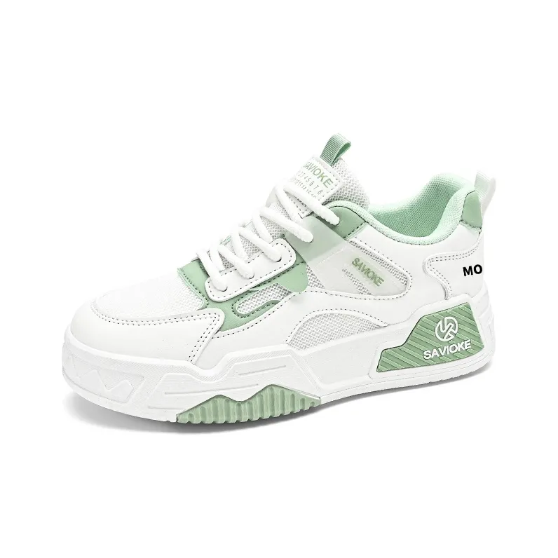 MOISE KEAN Breathable Low-Top Skateboard Shoes Women's-10