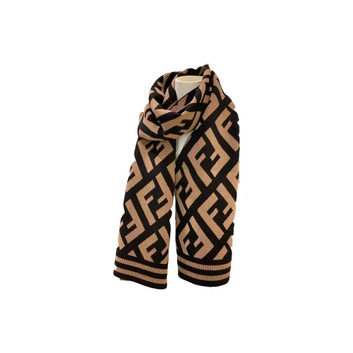FENDI Unisex  Wool scarf