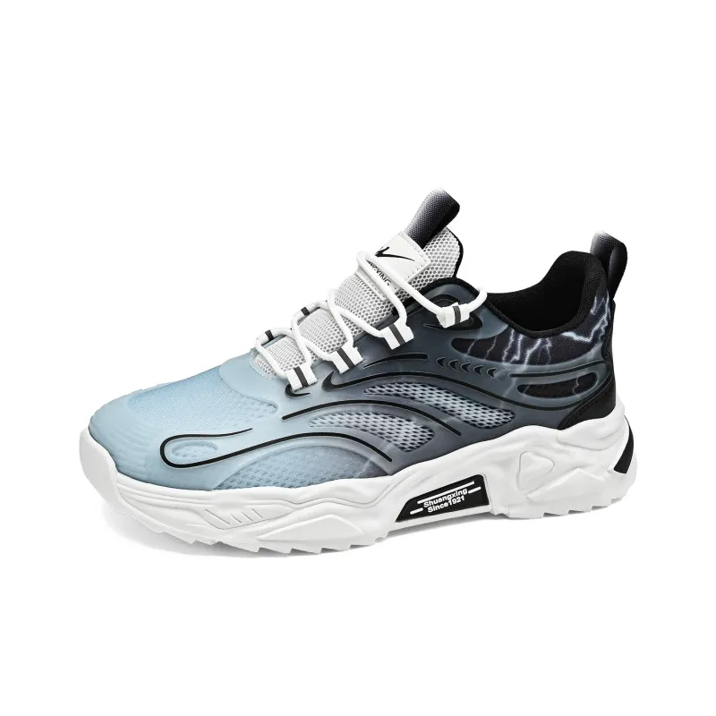 Binary Low Top Running Shoes Men's Black-2