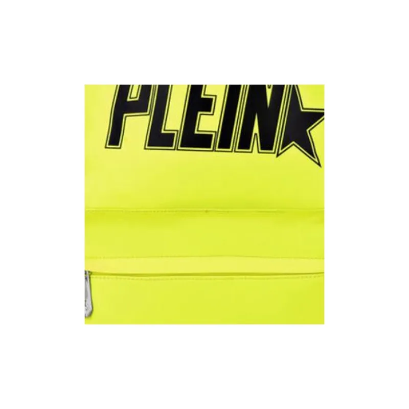 PHILIPP PLEIN Nylon Backpack Men's Neon Yellow-3