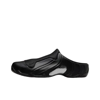 Nike Flightposite Wrap toe Slippers Unisex Black Silver