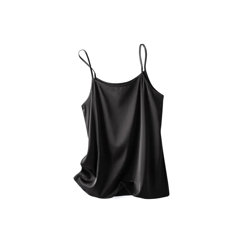 Flowers In Water Camisole Women's Black-0