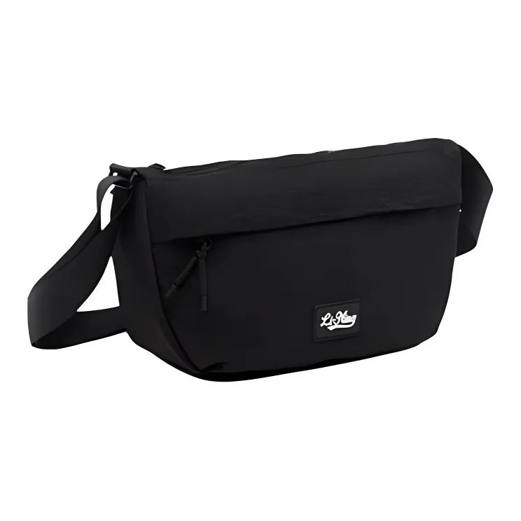 LiNing Polyamide Shoulder Bag, Crossbody Bag Unisex Black-1