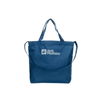 Jack Wolfskin Polyester Handbag, Shoulder Bag Unisex Blue