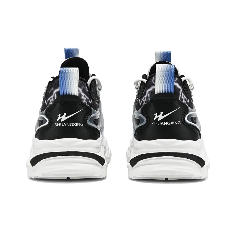 Binary Low Top Casual Shoes Men's Sky Blue-4