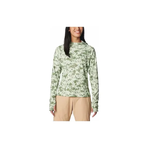 Columbia Summit Valley Sweatshirts Women's Green