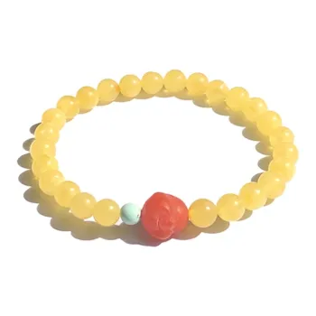 Fuxin Beeswax Fine Jade Bracelets Unisex
