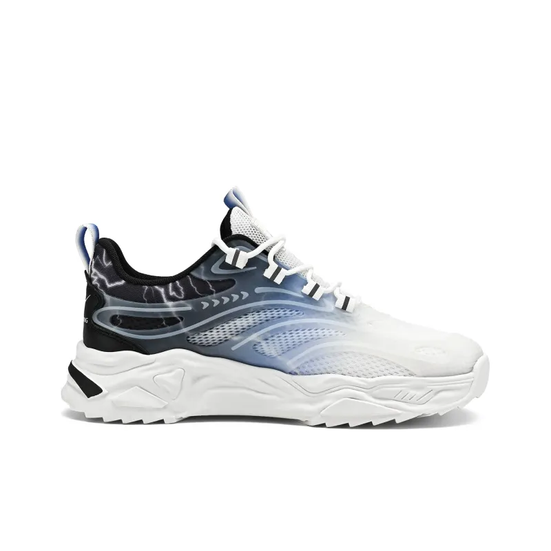 Binary Low Top Casual Shoes Men's Sky Blue-3