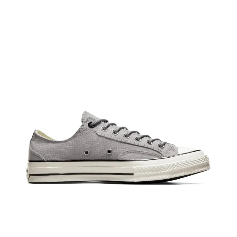 Converse Chuck 70 Non-slip Lightweight Low-Top Canvas Shoes Unisex Gray-1
