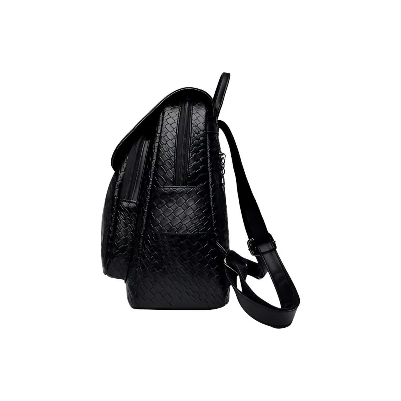 BAODIDAISHU PU Handbag Shoulder Bag Backpack Regular Women's Black/Brown-1