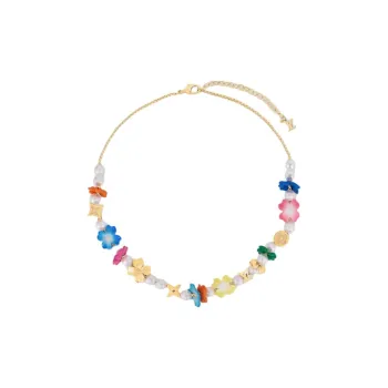 LOUIS VUITTON Lv Surfin' Flower Necklace