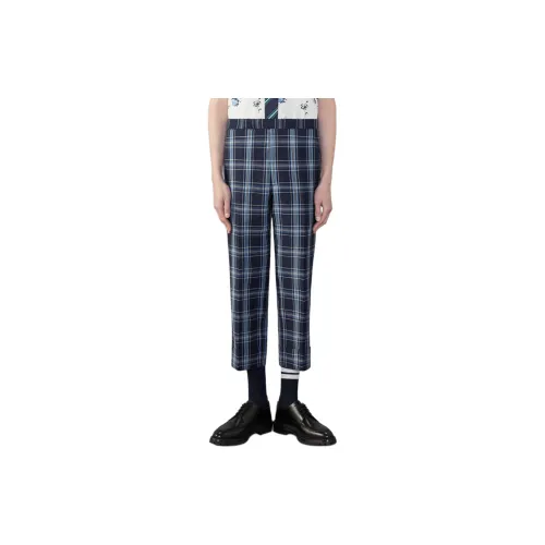 THOM BROWNE Suit Trousers Men Navy