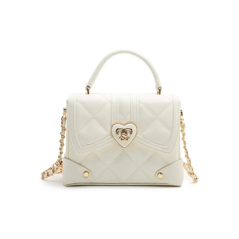 Carit&Koty Polyurethane Handbag Regular Women's Pink/White-7