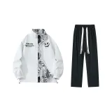 Set (White Jackets+Black Pants)