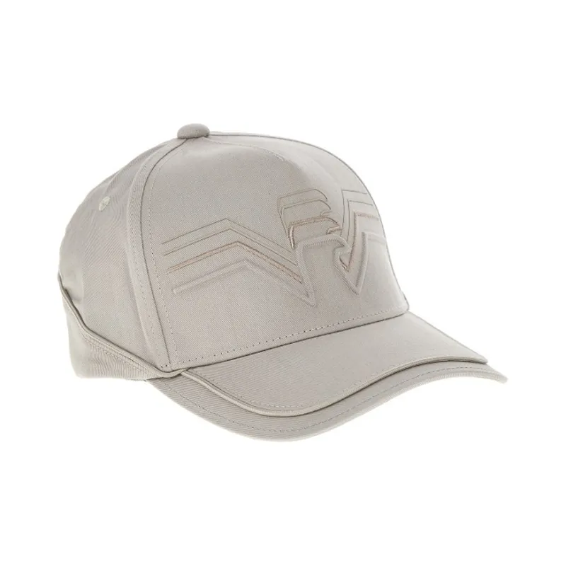 GIORGIO ARMANI Logo-Embroidered Panelled Baseball Cap-3