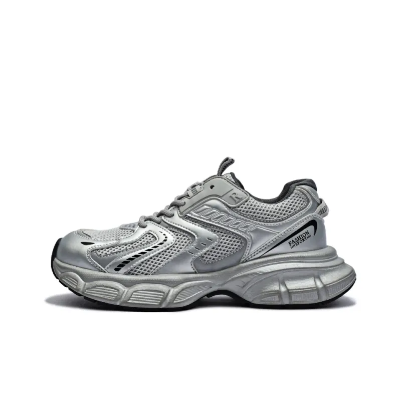 Uinnate Breathable Low-Top Chunky Sneakers Women's Purple-10