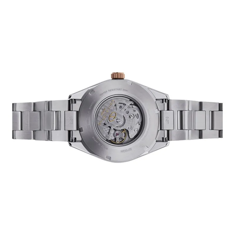 ORIENT STAR Automatic Mechanical Movement Stainless Steel Strap Watch Men's Watches White Dial-2