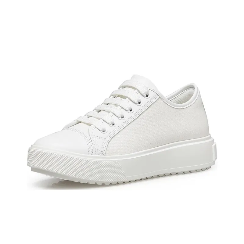 Brother Is Really Good Low-Top Skateboard Shoes Women's White-0