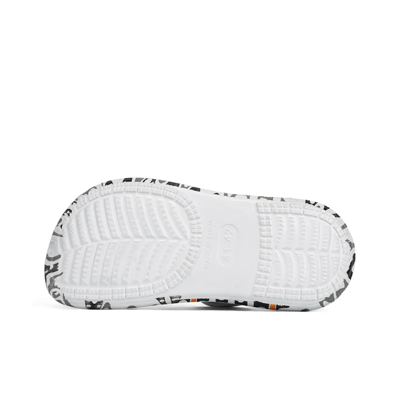 CEKOOM Clogs Unisex Beige Smile-7