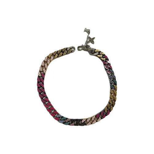 LOUIS VUITTON - Cuban Diamond Necklace Men's Multicolor