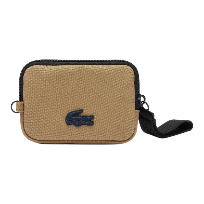 LACOSTE Polyester Wallet Men's Brown-1