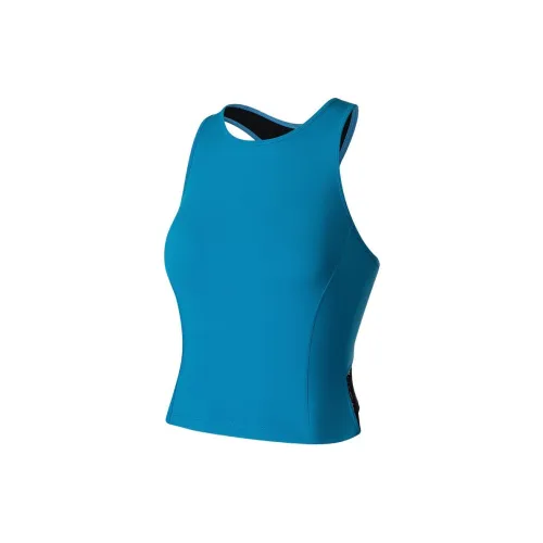 Titikaactive Sleeveless Sports Shirts Women's Mediterranean Blue