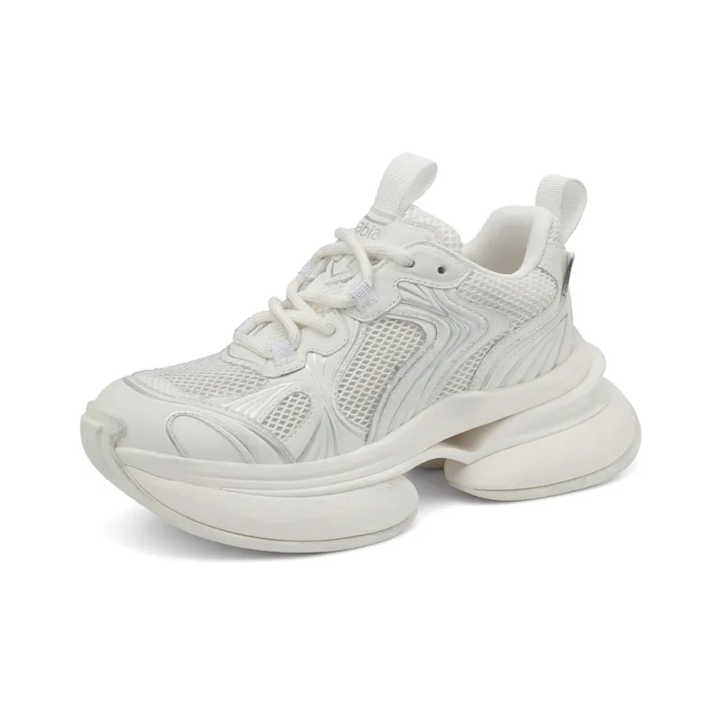 Rosa Bianca Cushioning Height Increasing Low-Top Chunky Sneakers Women's-1