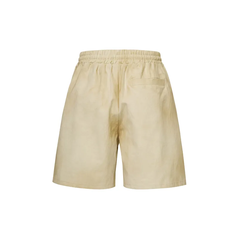 FIRE 2 COLD EGO Casual Shorts Unisex Mud-Dyed-1