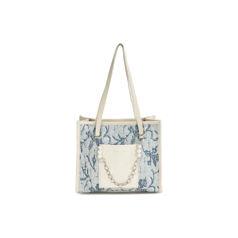 Meow in the grass Shoulder Bags-0